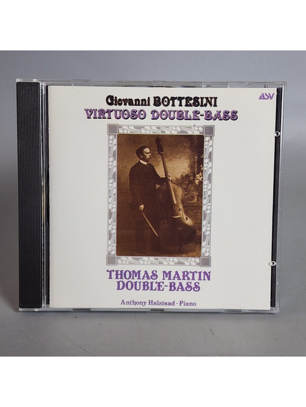 Giovanni Bottesini Virtuoso Double-Bass CD Thomas Martin Anthony Halstead ASV CD